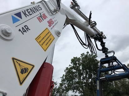 JKB levert nieuwe Kennis 14-R verrijdbare kraan aan Weulen Kranenbarg in Vorden