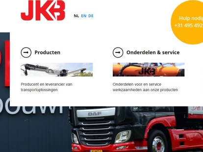 Nieuwe website JKB